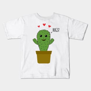 Affectionate Cactus Kids T-Shirt